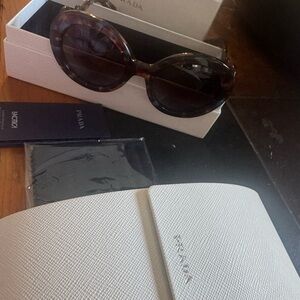 Prada Women's Tortoise Shell Sunglasses